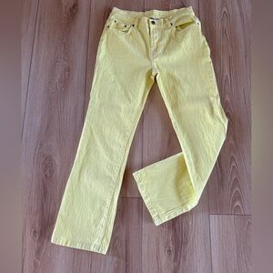 Diane Gilman Lemon Yellow Pants